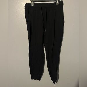 Lululemon black joggers size 10